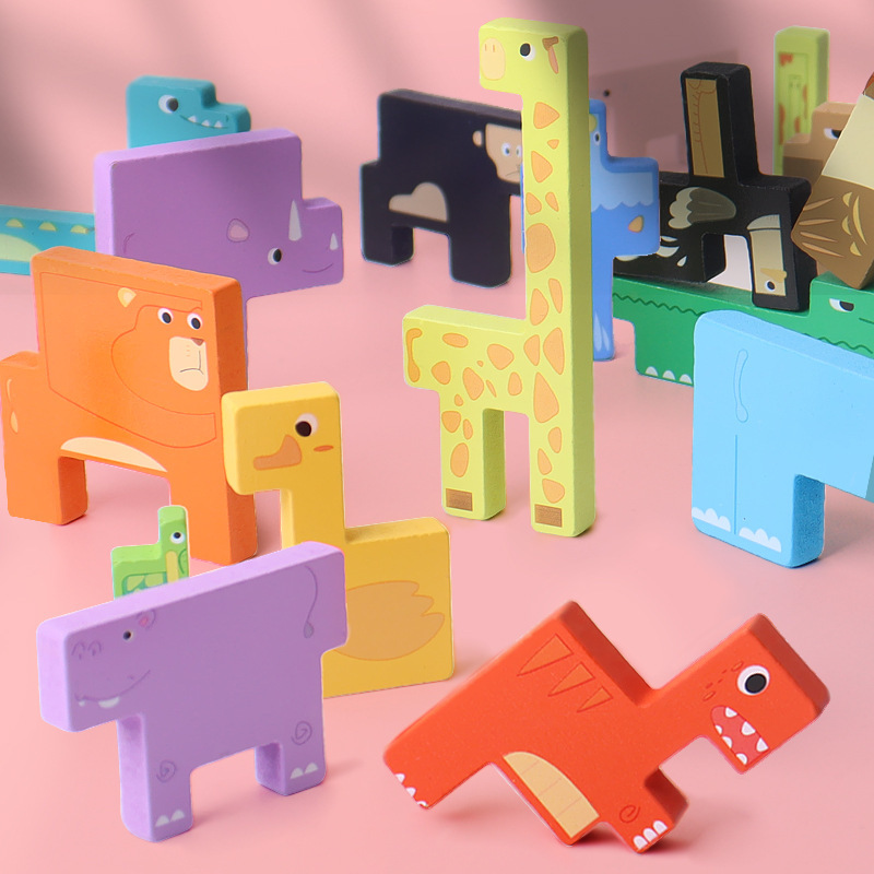 El pensamiento lógico de los niños formación Tetris rompecabezas bebé iluminación educación temprana educativa creativa bloques construcción Juguetes image 4
