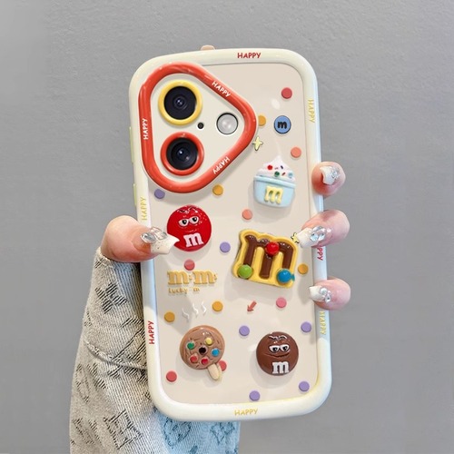 Puff suitable for Apple 16promax/15pro mobile phone case iphone14Pro full coverage anti-fall 12/13 cartoon