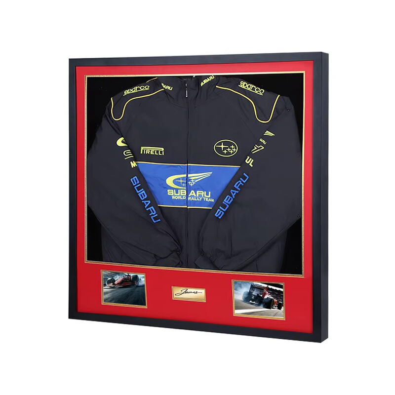 Cross-Border Sports Event Jersey Display Frame with Signature Collection of Star Players and Tempered Glass Front Panel Cross-Border Sports Event Jersey Display Frame with Signature Collection of Star Players and Tempered Glass Front Panel