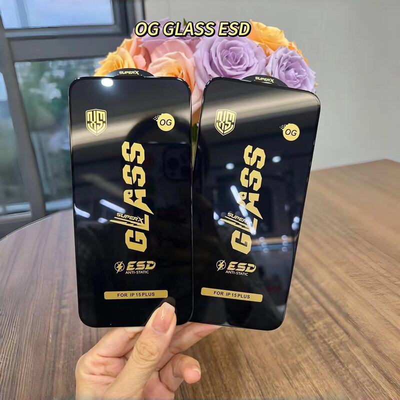 OG GLASS适用苹果17高铝钢化膜iphone17AIR防尘网钢化膜17pro高清|undefined