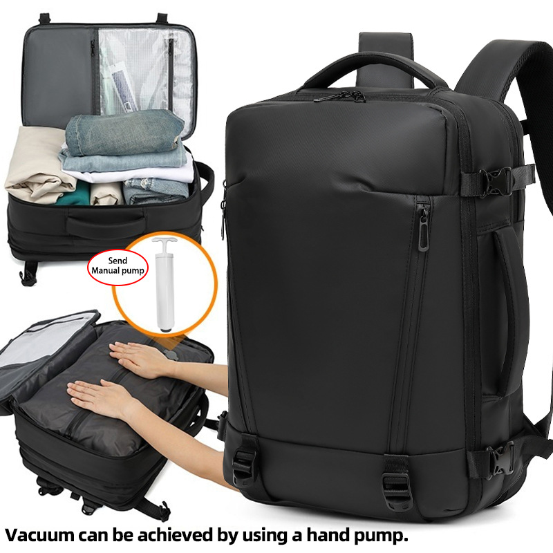 New Simple and Versatile Men's Vacuum Large-Capacity Travel Bag Computer Business Trip Travel Luggage Backpack