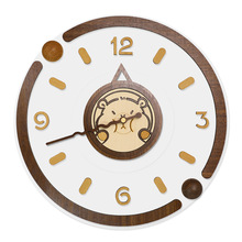 卡通亚克力时钟装饰室内墙壁装饰挂件静音走时挂钟