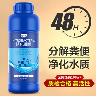 Nitrifying Bacteria Fish Tank Water Purifier Fish Medicine Fish Farming Water Purification Stabilizer Decomposes Fish Feces Digestion Live Bacteria Liquid