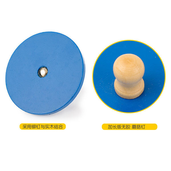 Children's wooden toy geometric shape cognition Montessori
