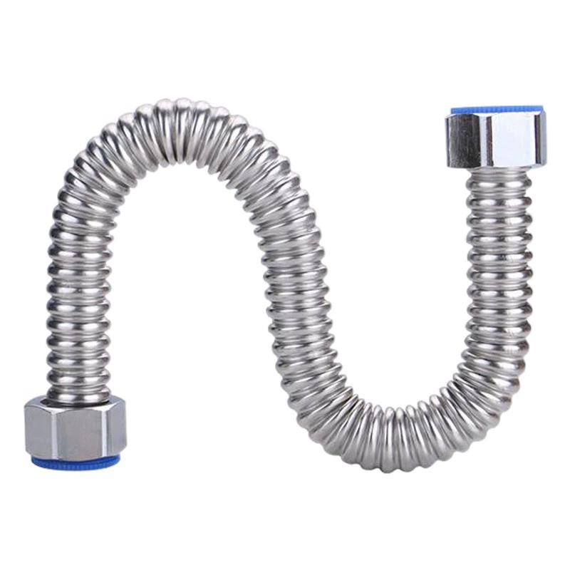 Поставка 304 из нержавеющей стали гофрированный металлический шланг водонагреватель горячей и холодной воды в водопроводную трубу