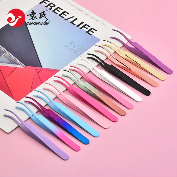 Factory Direct supply arc eyelash beauty tool eyelash curler eyelash tweezers false eyelash aid makeup tool