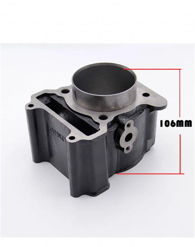 Suitable for Yamaha Yp250 Linhai 250 Cylinder Set, Linhai 169 Cylinder Set, Cylinder Block Piston 69mm Motorcycle Parts