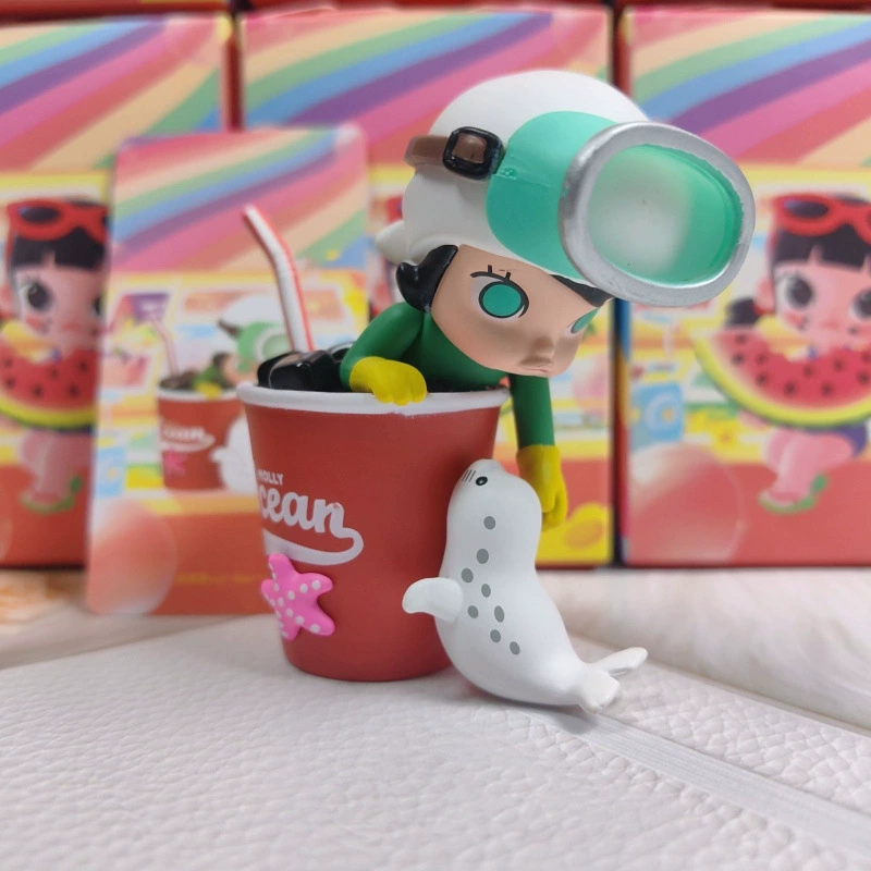 Bubble/Matt Blind Box Molly Моя детская серия Blind Box ручные фигуры стильные игрушки украшения подарки