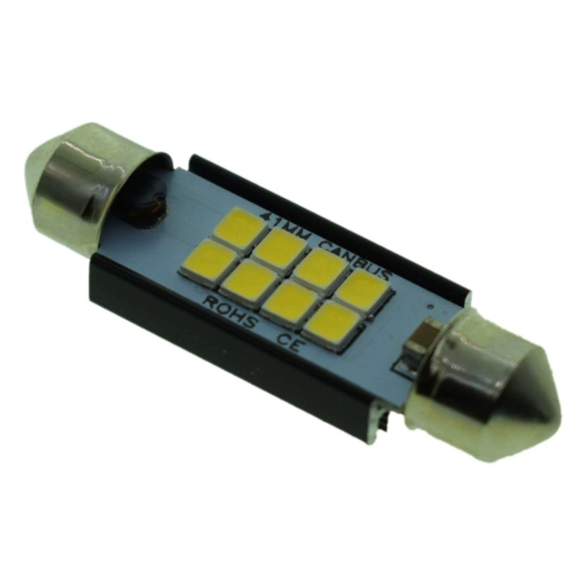 Расшифрованный светодиод широкого давления 2835 4 6 8 лампа двойная заостренная лампа 29-41 мм выделить electroless светодиодная черная алюминиевая лампа для чтения