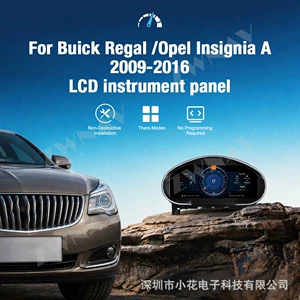 2009-2016 Buick Regal üçün Təkmilləşdirilmiş Tam LCD Cihaz Paneli, Odomert