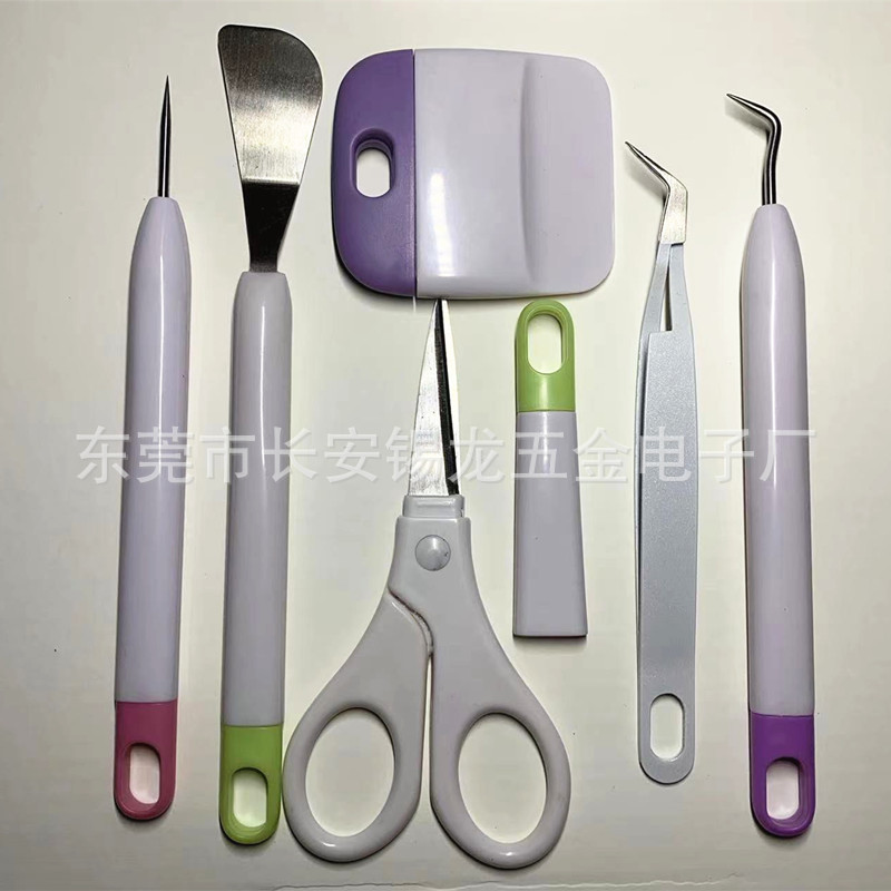 Transfronteriza nueva herramienta de escarda de vinilo Pinzas raspador de letras película herramienta de bricolaje cricut herramienta traje