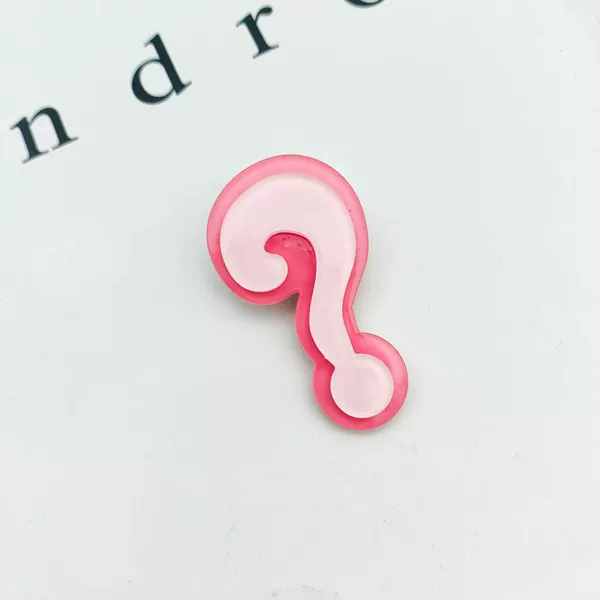 FJ22 pink question mark