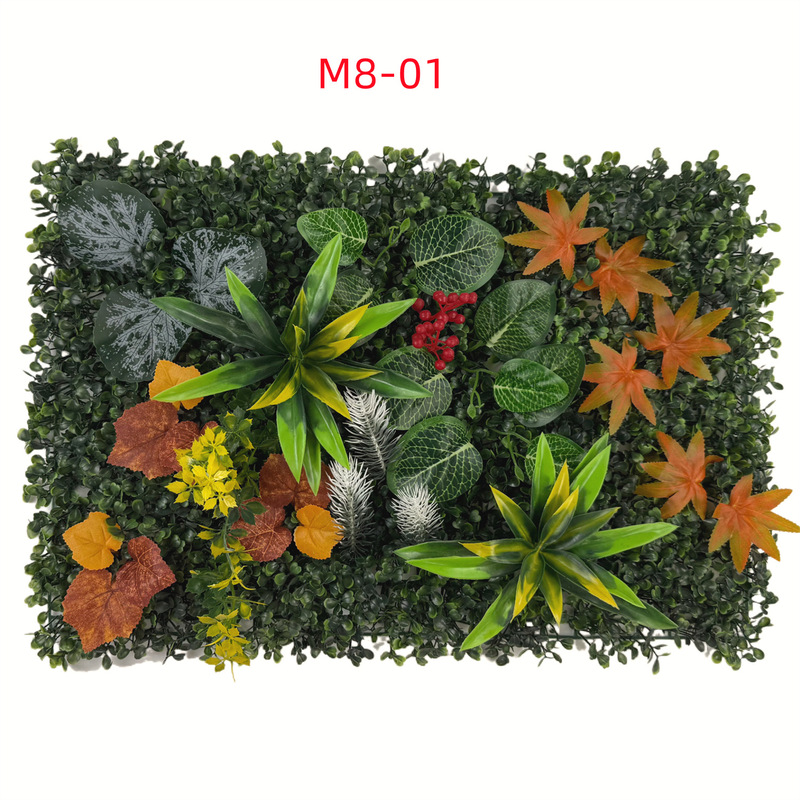 人造植物墙仿真立体绿植墙面挂式塑料假草坪门头阳台室内外装饰|undefined
