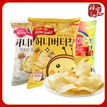 控 韓國Calbee卡樂比海太HAITAI薯片袋裝休閑零食膨化食品薯片