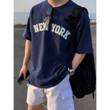 Z 58401 Men's Letter Print Drop Shoulder ��ʿ��ĸӡ������