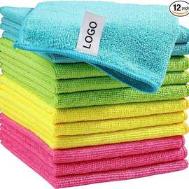 超细纤维清洁布厨房洗碗布擦车毛巾家用百洁抹布厂家定制贴牌批发