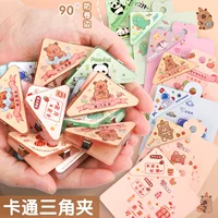 Cabala's corner clip student test paper storage triangle folder office long -tail folder cartoon folder