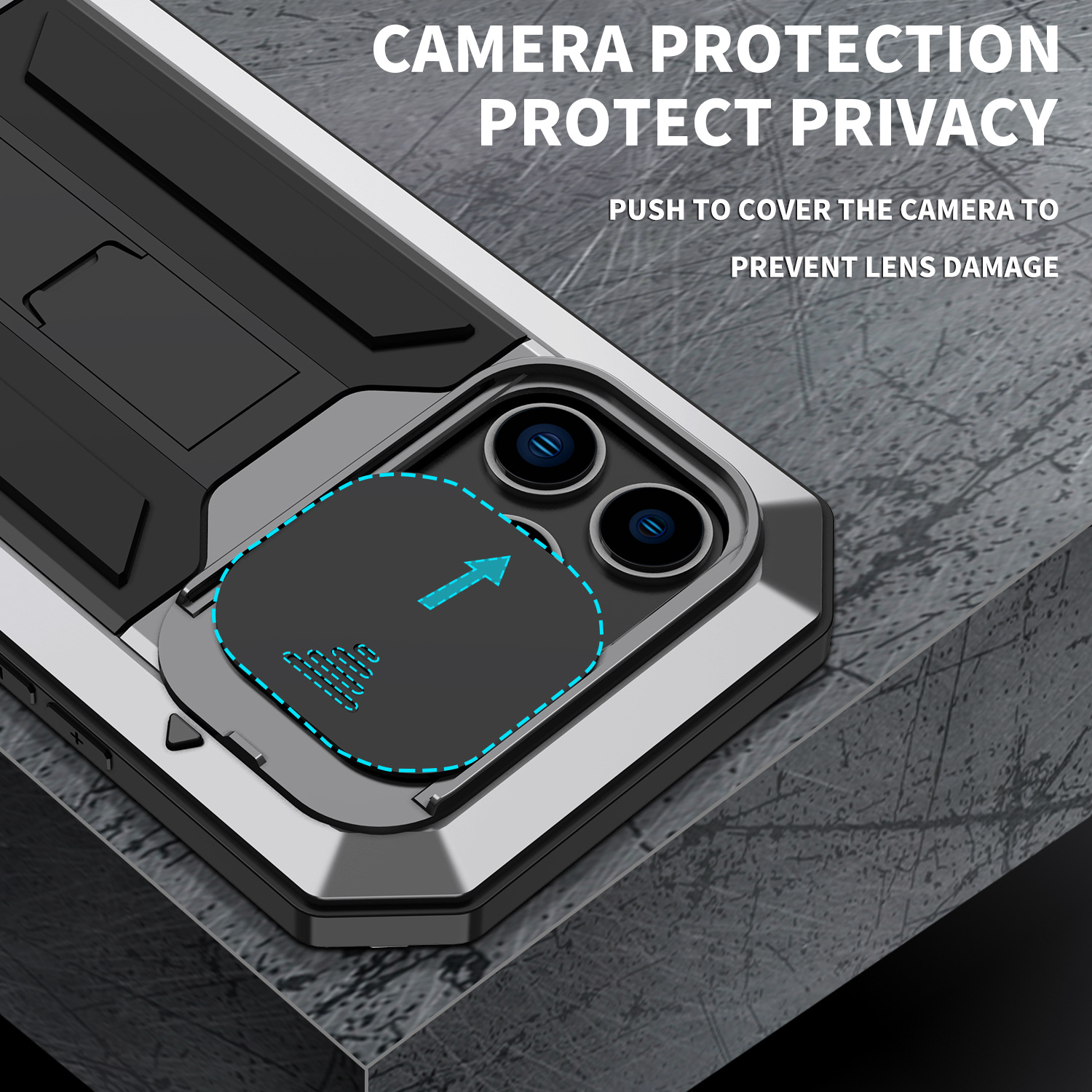 Adatto per custodia iPhone 14 promax, supporto completo antigoccia Apple 15, custodia per telefono 13_voghion.com