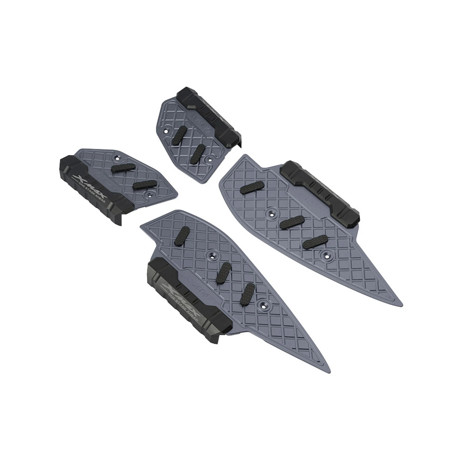 Suitable for Xmax300 Yamaha 17-26 Models Modified Aluminum Alloy Anti-Slip Foot Pedals Anti-Fall Rubber Pad Protective Accessories