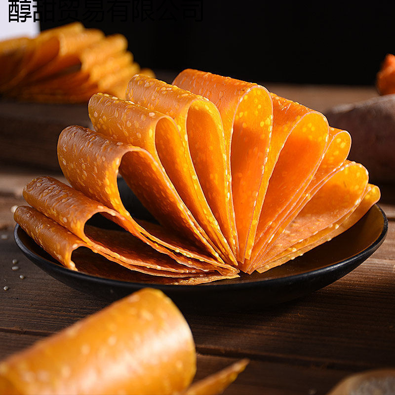 芝麻红薯片湖南特产地瓜干红薯皮晒干手工红薯片零食番薯小吃批发