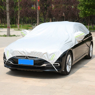 Protection Cover, Half Cover, Car clothing - special-for-hatchback-silver-mosaic-full-coverage-of-seven-windows-machine-cover