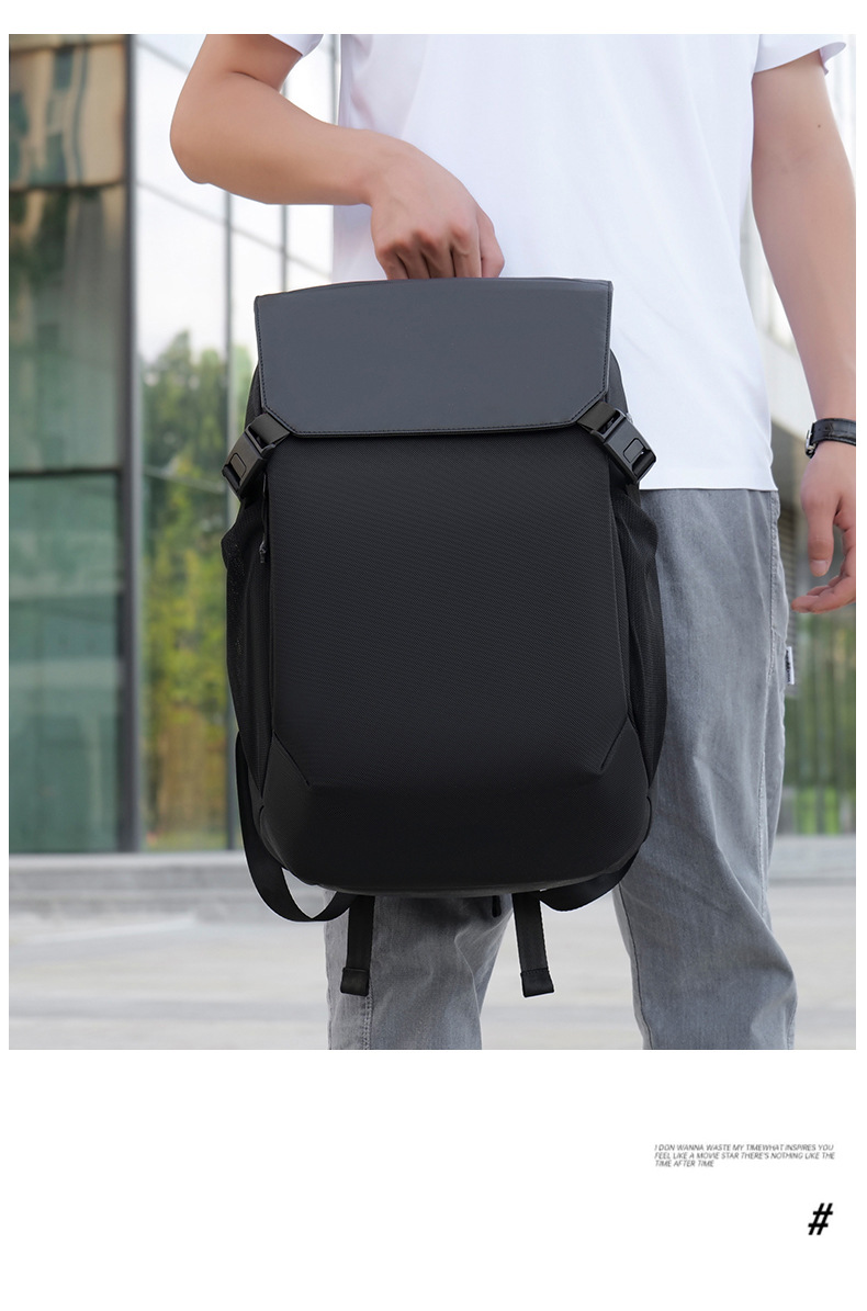 New business backpack, men's backpack, USB laptop bag, fashionable and trendy, light luxury business backpack undefined
