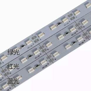 5730-72LED Hard Light Strip Red Green Blue 12v Engineering Decoration Highlight Display Cabinet Counter Shelf led Light Strip