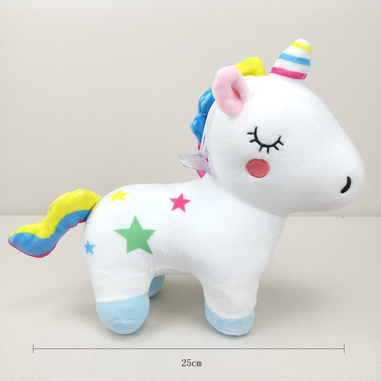 Muñeco de Peluche de Unicornio de 8 Pulgadas de Peluche Corto para Máquina de Peluches image 5
