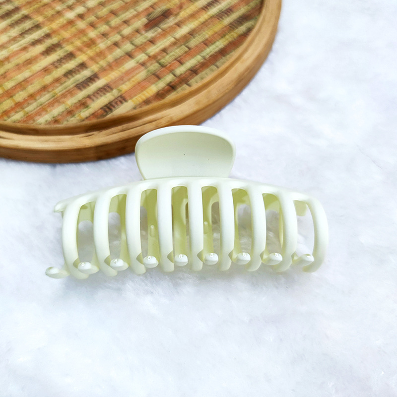 Clip de agarre, volumen de cabello grande, horquilla esmerilada, accesorios para el cabello exquisitos, horquilla de disco, nueva horquilla de tocado, pinza de tiburón femenina al por mayor