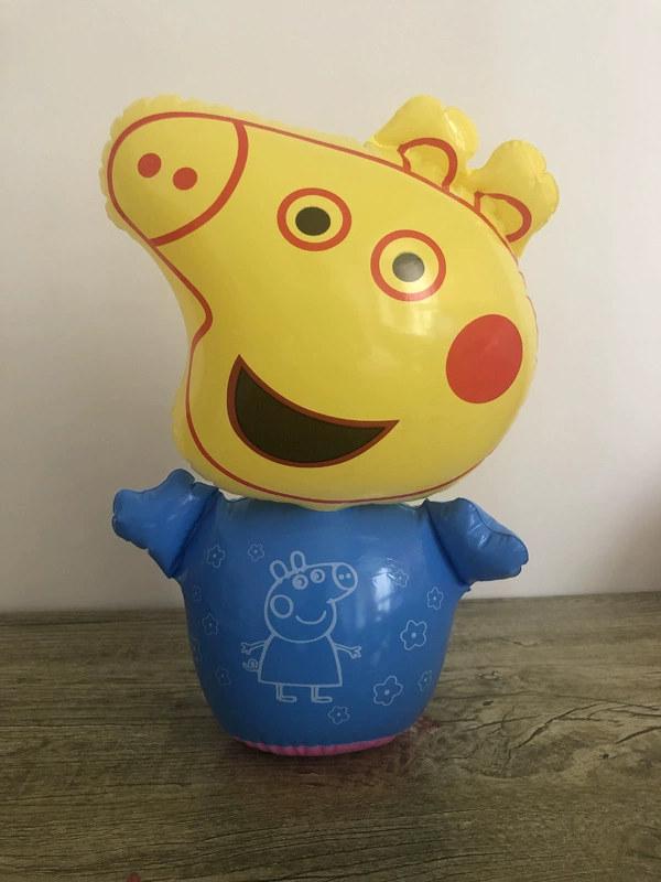 Игрушка, надувная мини-кудряво-кукла, 36 см