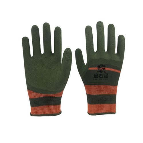 Factory Wholesale Work Safety Gloves, Tire Rubber Thickened Comfortable Soft Anti-Slip Wear-Resistant Men's Work Protection Gloves