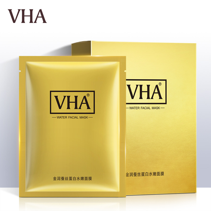 VHA oro silla proteína máscara de hidratación hidratante máscara de piel máscara de caja de piel máscara al por mayor