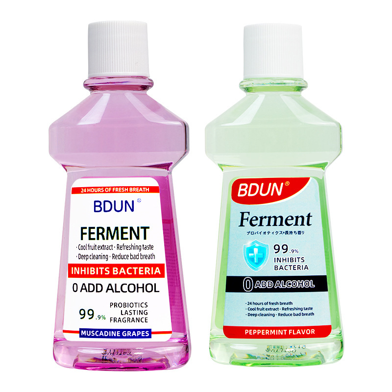 プロバイオティクスうがい薬の越境卸売、フルーティーな家庭用長持ちする香りのうがい薬、殺菌と口臭除去|undefined