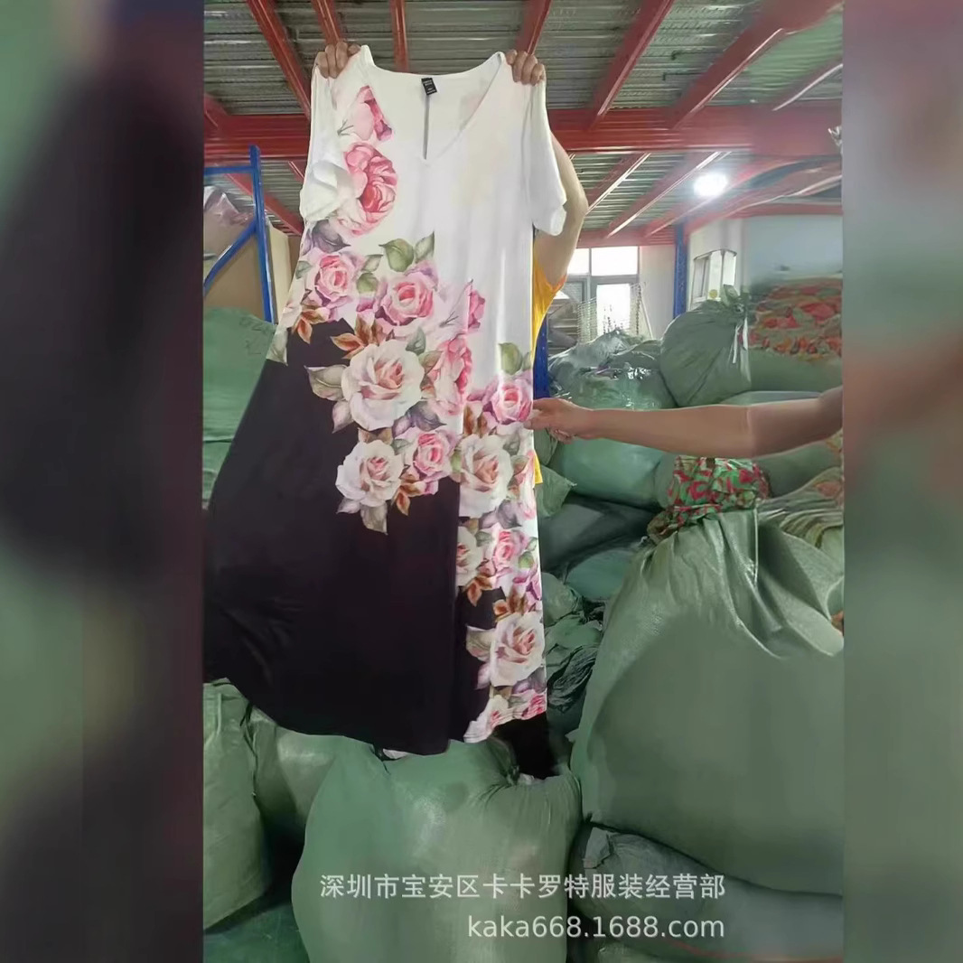 Comercio exterior de ropa de mujer Amazon a través de Europa y Estados Unidos Liquidación de vestidos de Amazon