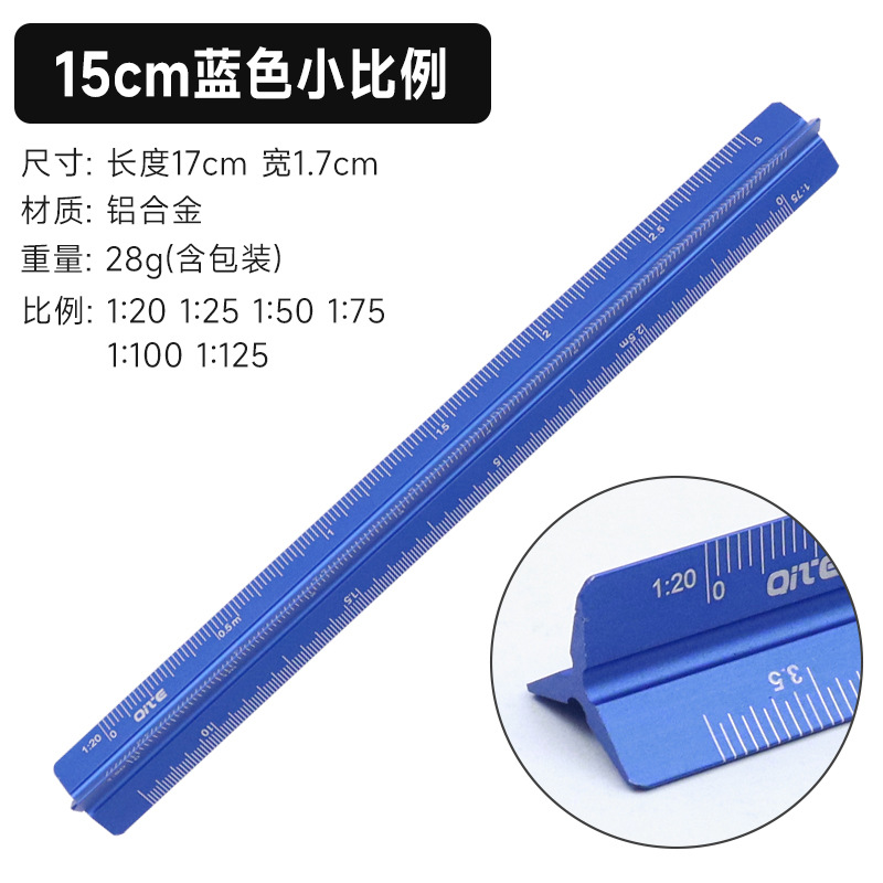 Plástico 30cm escala multifuncional escala de tamaño triangular 10cm escala pequeña escala de diseño escala de dibujo escala de medición