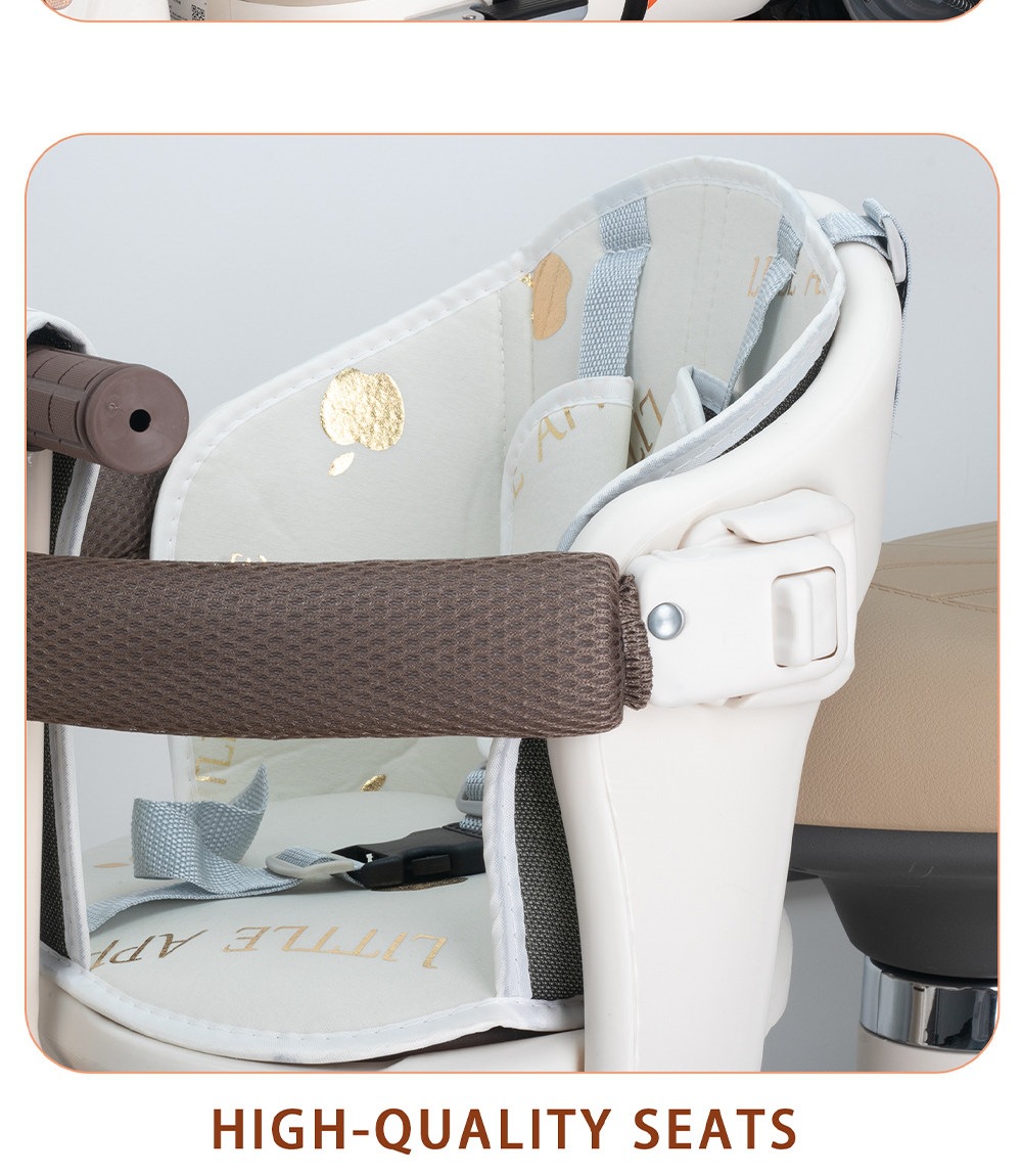 Suitable for electric vehicle child seats, front-mounted rotating electric scooter baby infant child safety seat, Yadi Ai