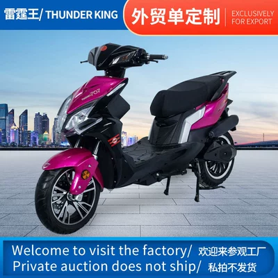 Direct Export to Europe, Whole Vehicle Shipment, Thunder King Electric Scooter, Adult Electric Motorcycle, Electric Vehicle Foreign Trade (Elektrikli motosikletlər)