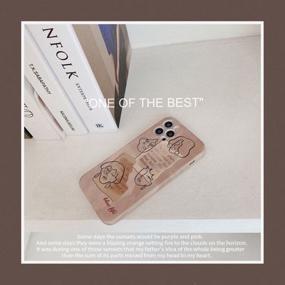 藝術人像線條適用iPhone11pro max手機殼12液態7P/8plus軟殼XS/XR