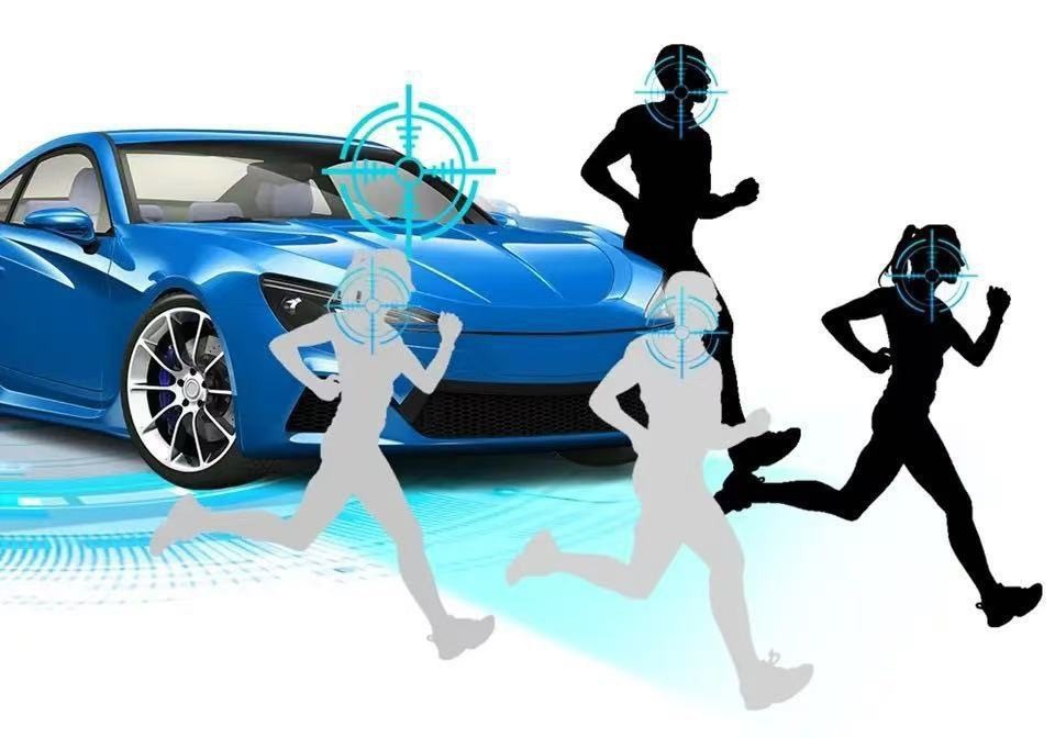 C309 Three-Lens Wifi Dash Cam with Automatic Collision Recording, Dual-Chamber Video Recording for Both Inside and Outside the Car