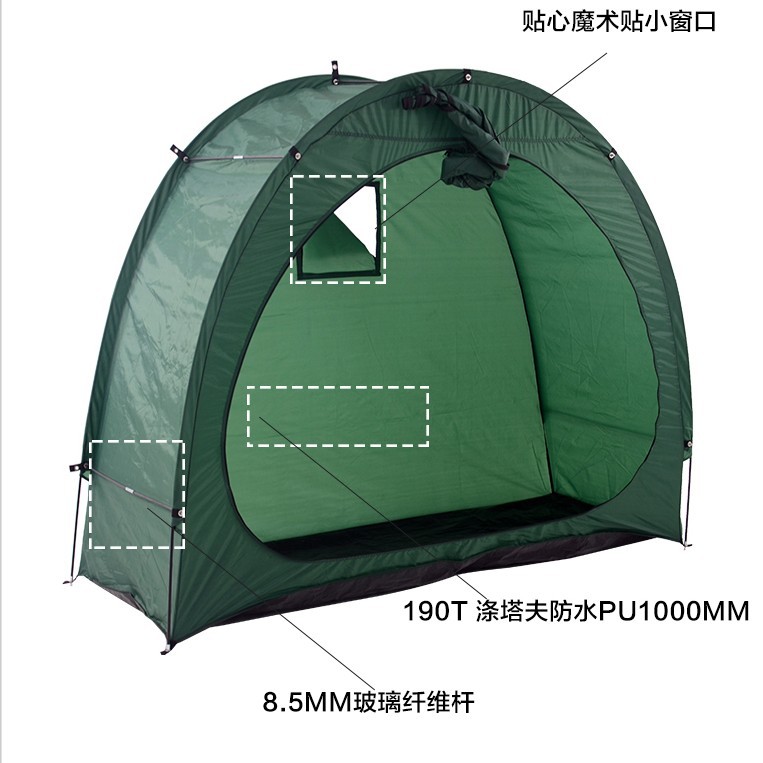 Carpa para Bicicleta, Refugio para Bicicleta Eléctrica de Montaña, Almacenamiento Impermeable para Exteriores, Invernadero para Plantas en Maceta, Protección Solar