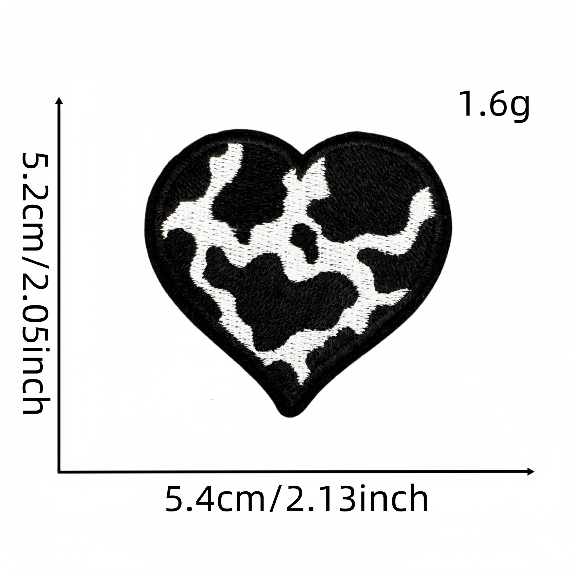 小号豹纹布贴15#