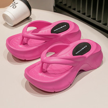 男女新款夏季人字拖男士凉鞋室外个性沙滩鞋凉拖鞋男潮时尚外穿鞋