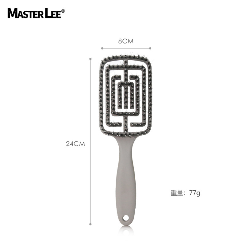 Master leeの骨付き櫛の形は女性の家庭用の広い歯を結びません。|undefined