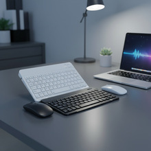 无线蓝牙键盘鼠标手机平板笔记本IOS鸿蒙安卓三系统键鼠平板电脑