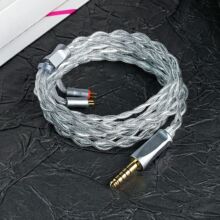 ZiSin 4股OCC+油浸OFC入耳式hifi线0.78 2P/QDC/MMCX耳机线升级线