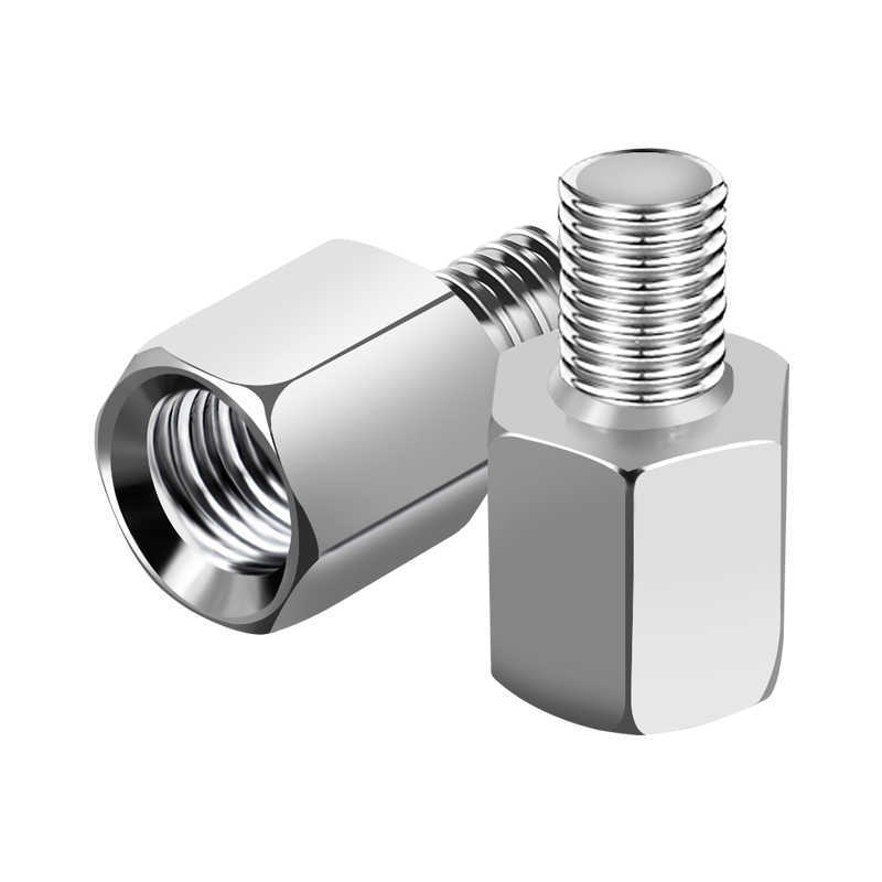 Espejo de tuerca de motocicleta eléctrica espejo retrovisor accesorios tornillo de conversión tornillo de elevación de espejo retrovisor de automóvil de batería