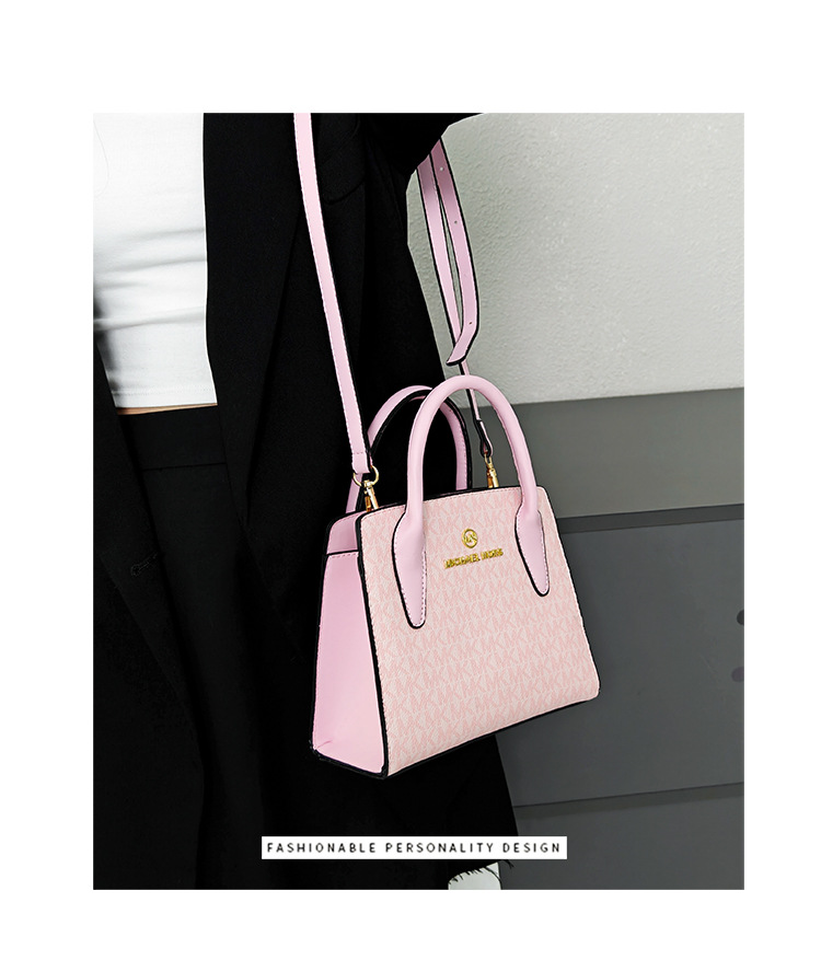 2024 nuevo bolso de órgano, bolso de tamaño mediano, bolso cuadrado pequeño, mensajero de un solo hombro con letra, bolso de mujer portátil grande de negocios