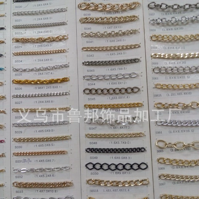 Готовая цепочка, аксессуары для одежды, ювелирные изделия своими руками, медная цепочка, железная цепочка, алюминиевая цепочка, медная цепочка из змеиной кости, производитель багажной цепи, готовый запас
