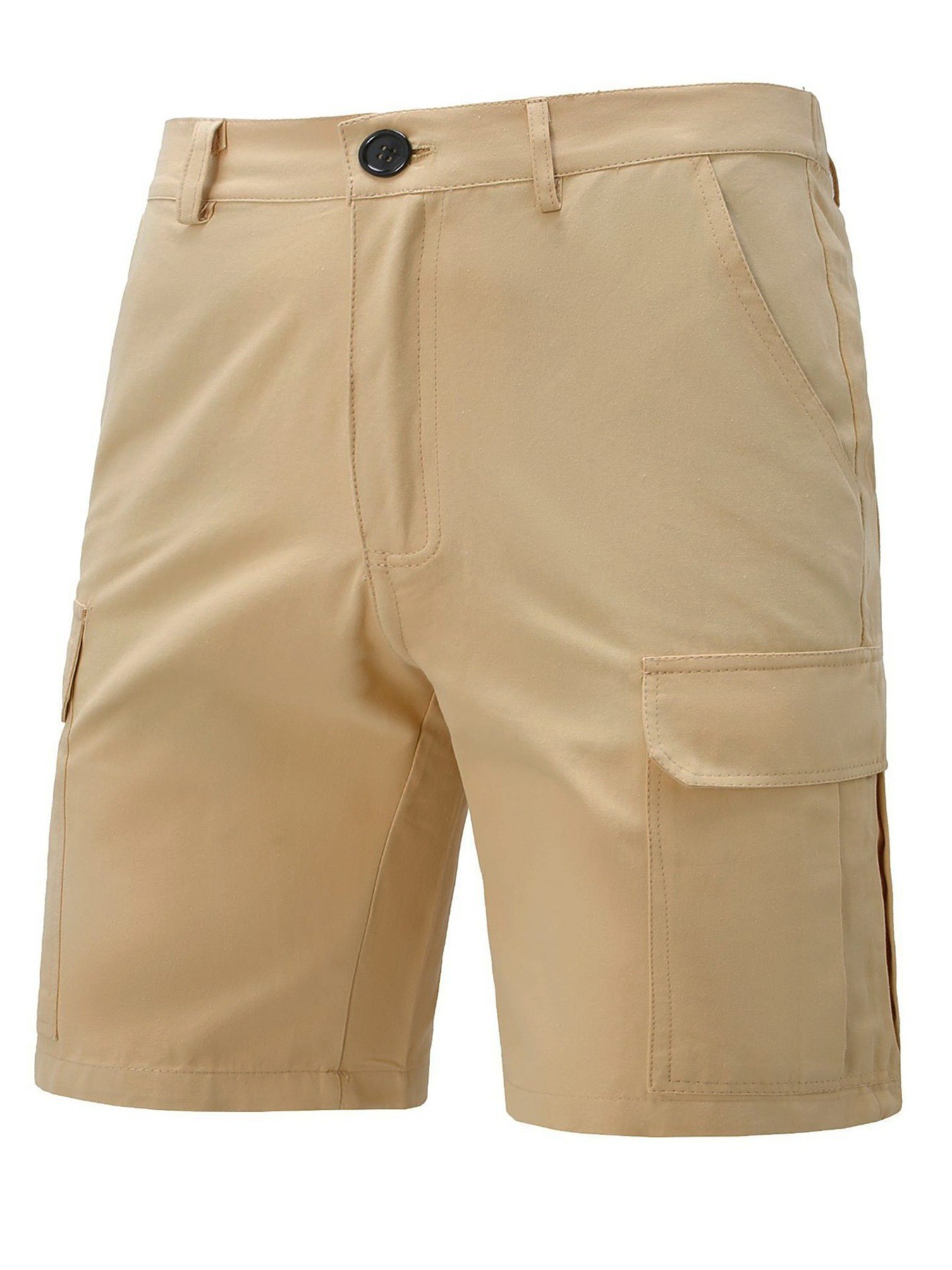 Men's Summer Casual Beach Shorts Lightweight Quick-dry Fabric_voghion.com