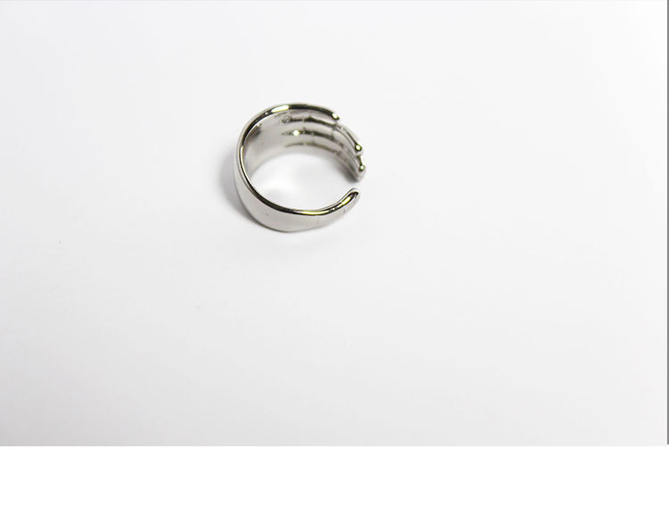 Fashion Geometric Copper Plating Open Ring 1 Pair